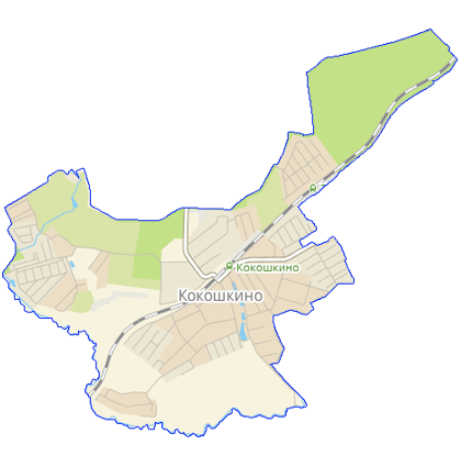 Карта Кокошкино