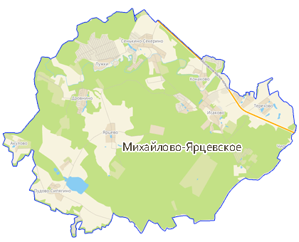 Карта Михайлово-Ярцевское